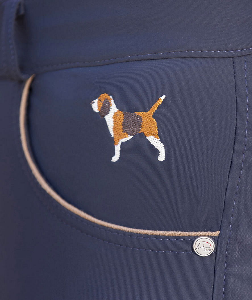 Pantaloni per donna con grip sulle ginocchia modello Beagle - foto 10