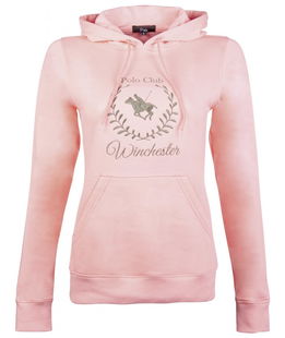 Felpa per bambina modello Classic Polo con cappuccio