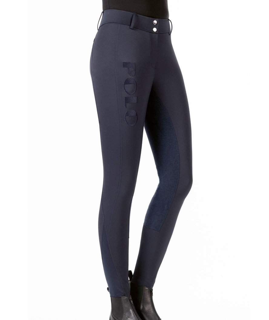 Pantalone da equitazione donna con rinforzo in similpelle modello Buenos Aires - foto 1