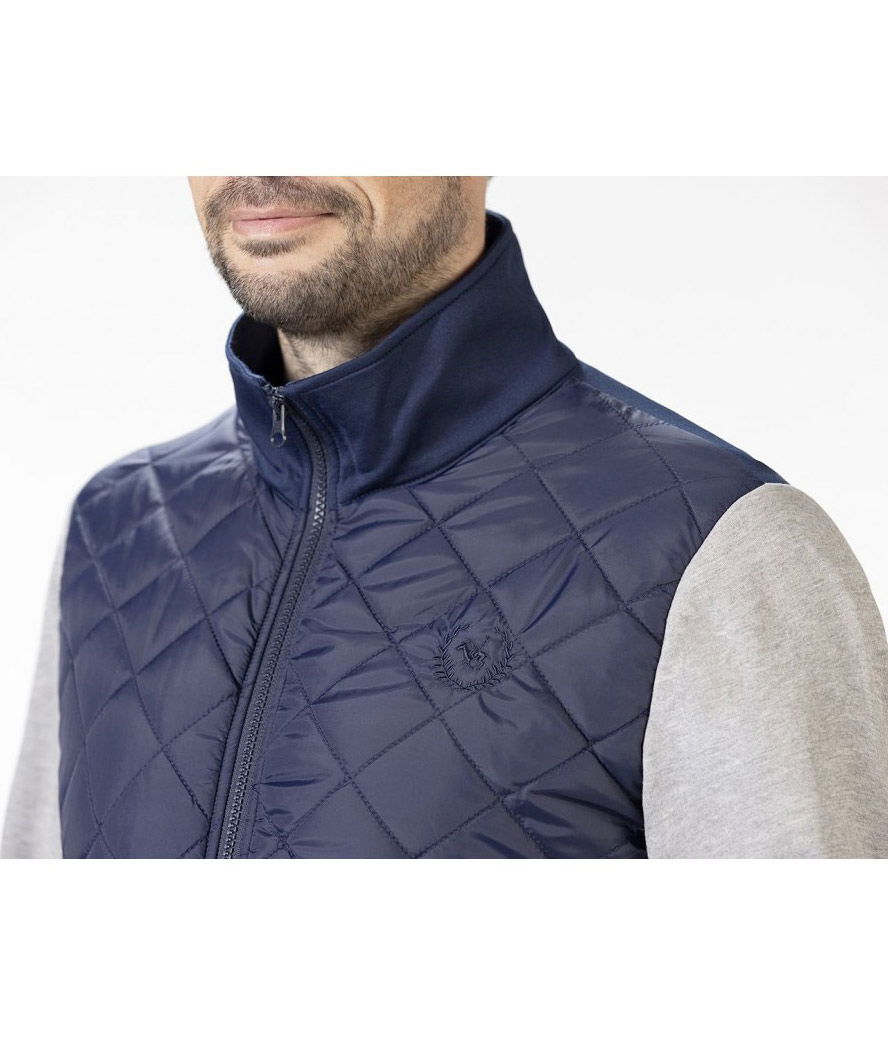 Giubbino da equitazione uomo maniche felpate con tasche esterne e interne modello Classic Polo - foto 2