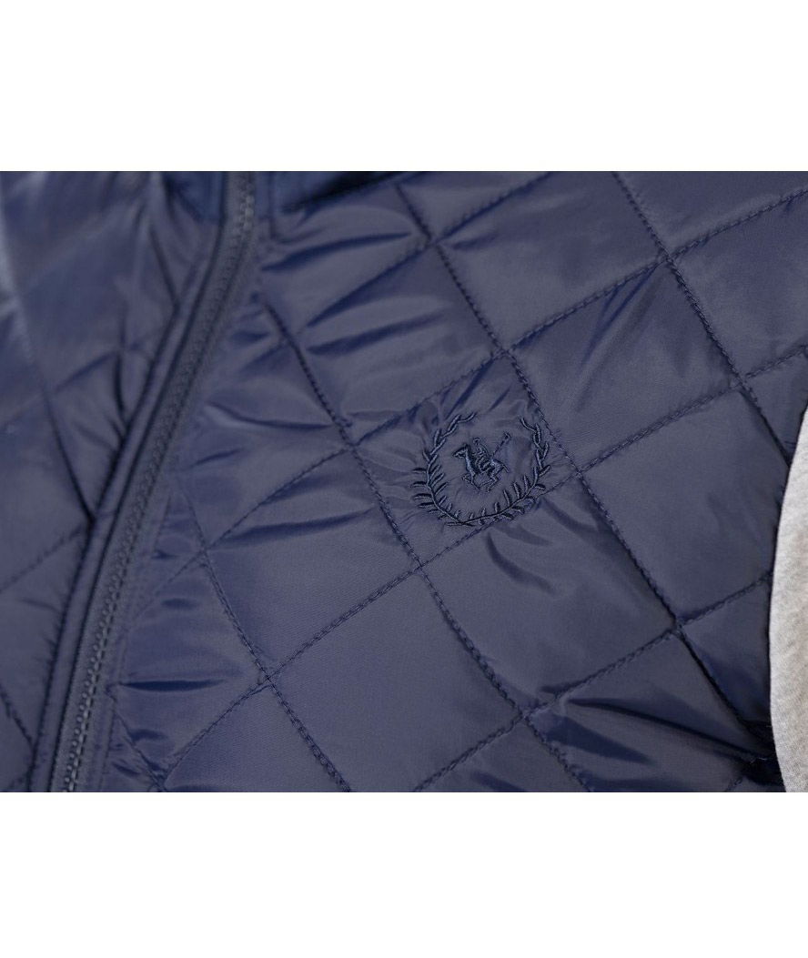 Giubbino da equitazione uomo maniche felpate con tasche esterne e interne modello Classic Polo - foto 3