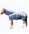 Coperta per cavalli antimosche con garrese impermeabile collo alto e copripancia modello Rain - foto 3
