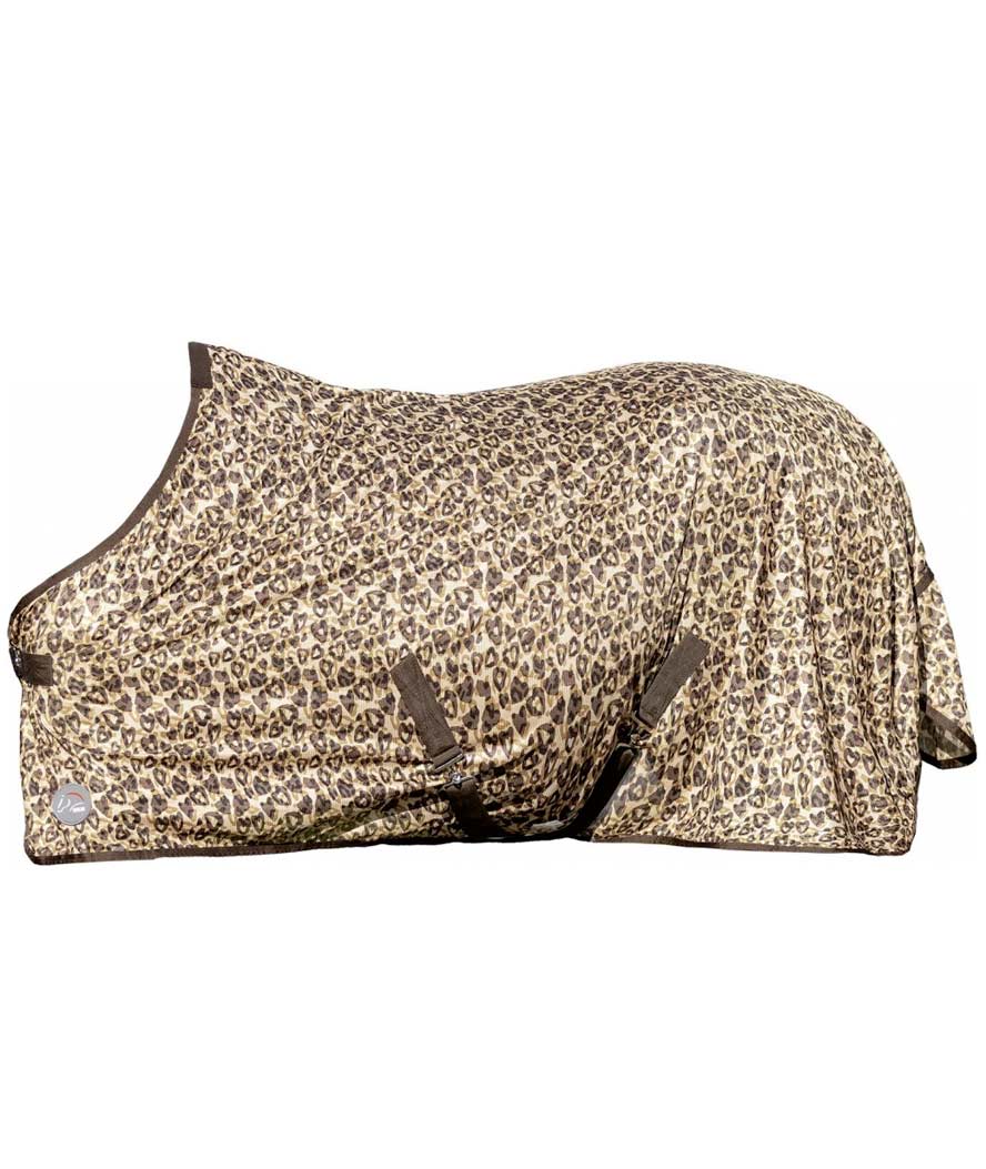 Coperta per cavalli antimosche fantasia animalier modello Color Breeze