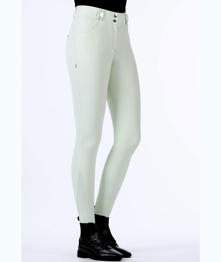 Pantaloni da equitazione da donna con grip totale modello Monaco Crystal - foto 11