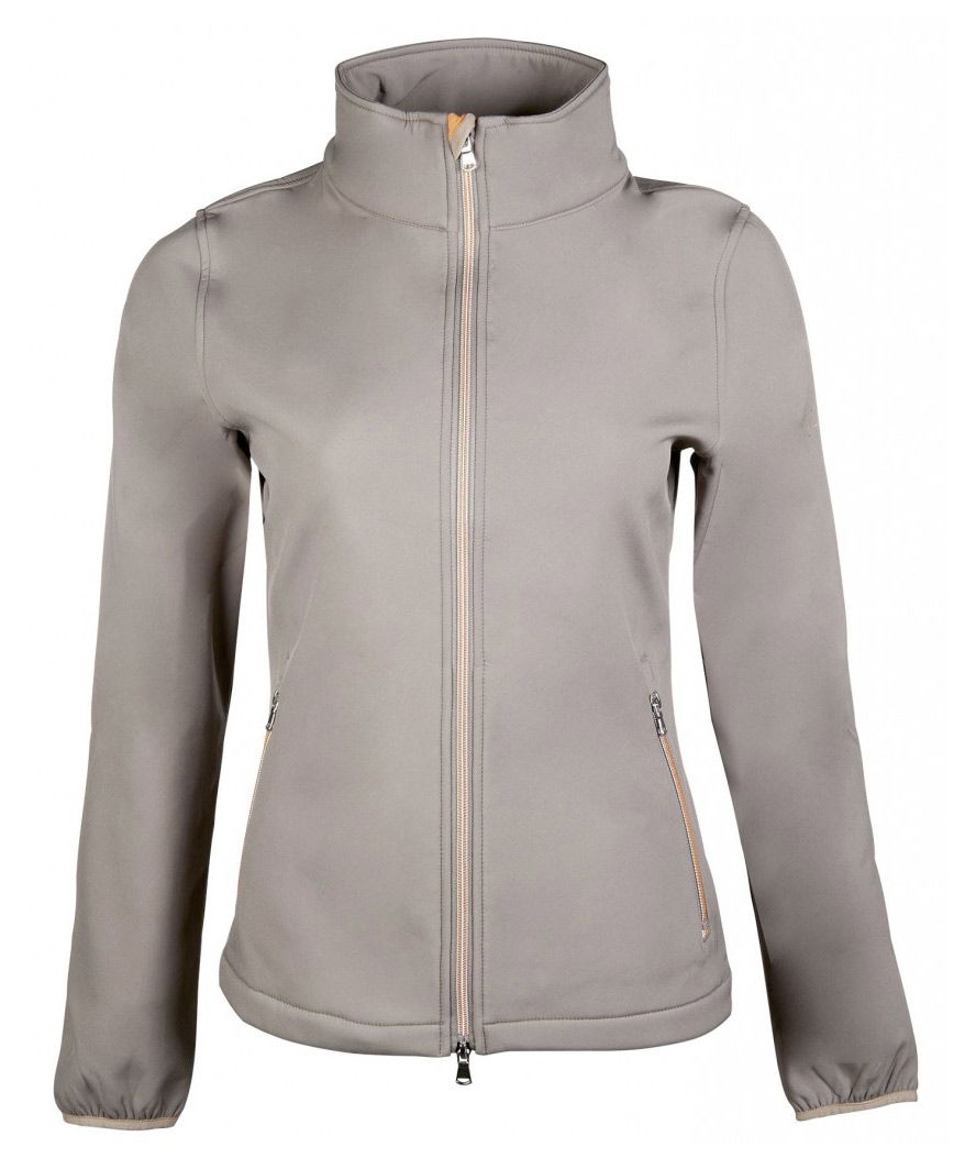 Giacca donna in softshell termoisolante e antivento con tasche zip modello Lily - foto 2