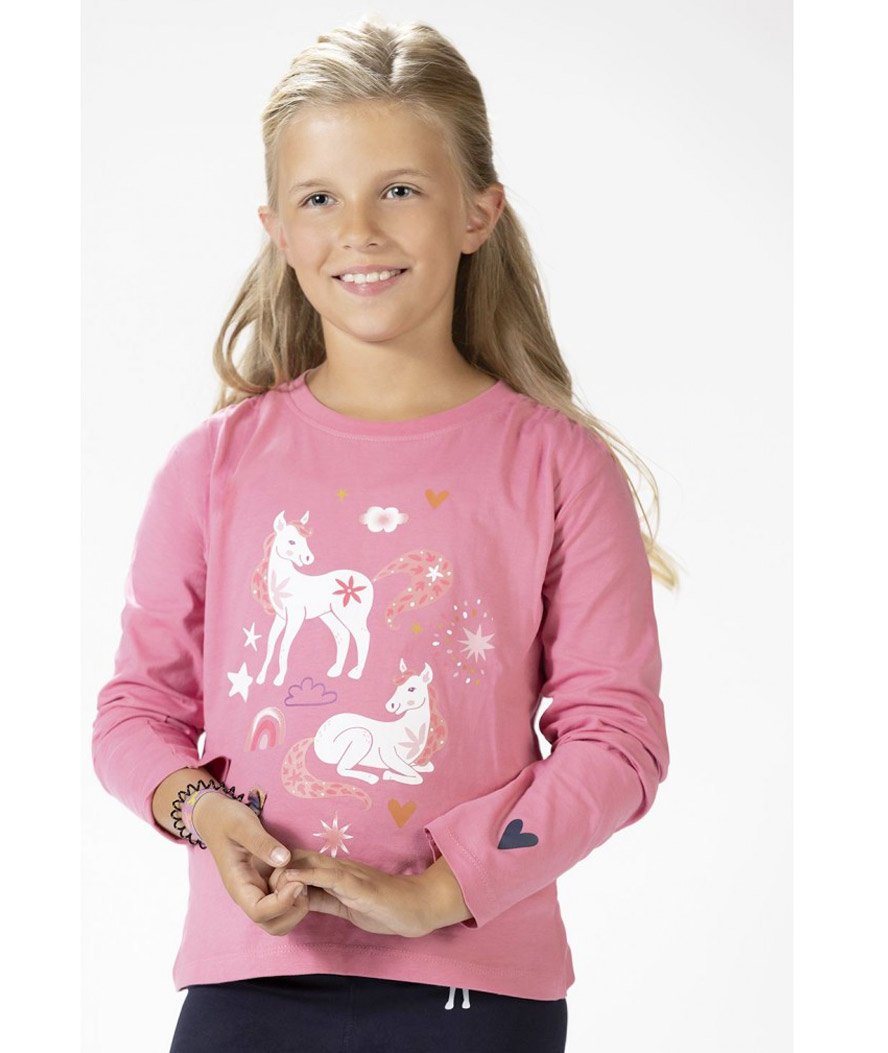 Maglietta a manica lunga per bambina modello Pony Dream - foto 2