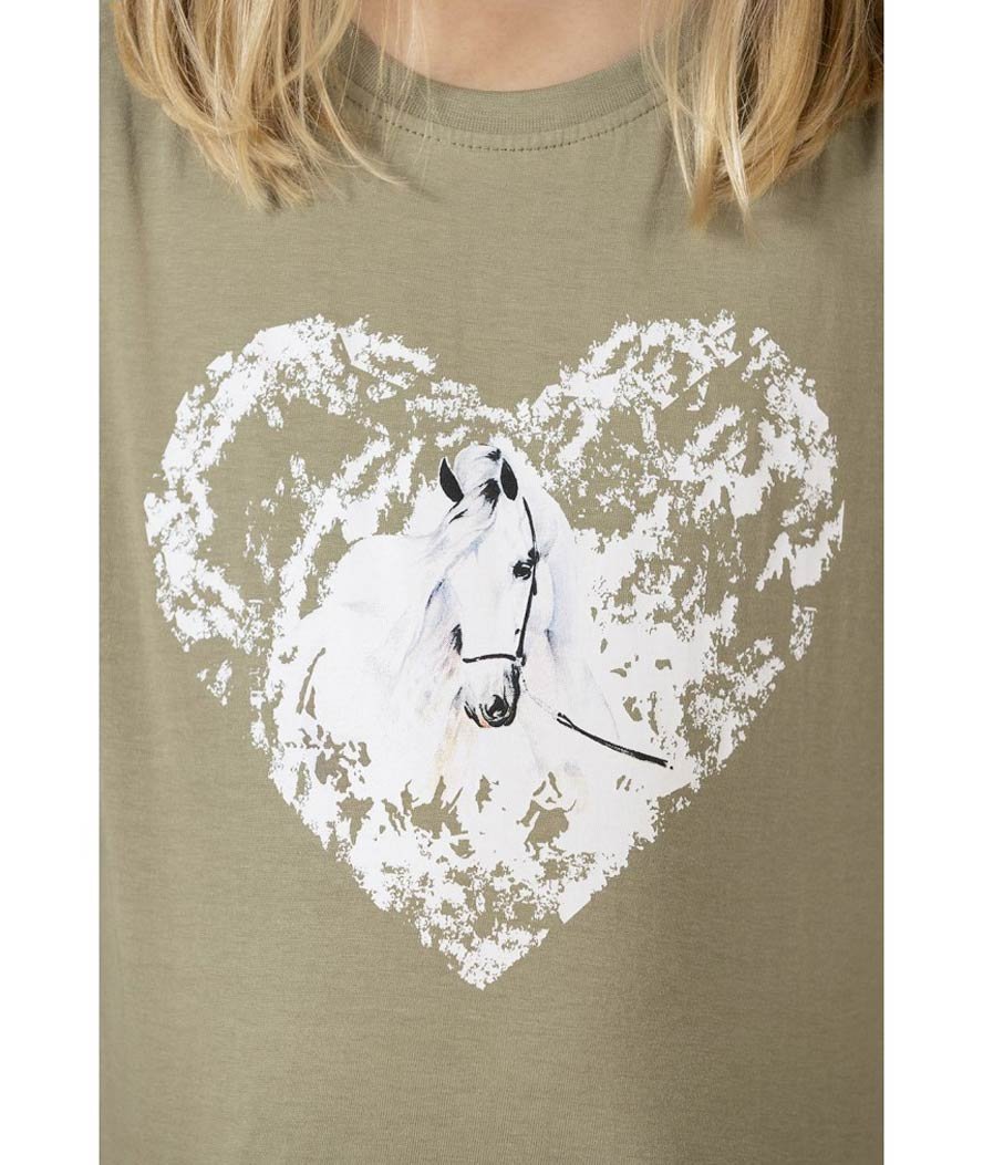 Maglietta a manica lunga per bambina modello Horse Sprint - foto 3