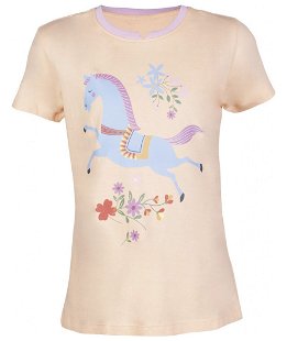 Maglietta a manica corta per bambina modello Flower Pony