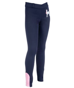 Pantaloni per bambina modello Pony Dream in silicone sul ginocchio