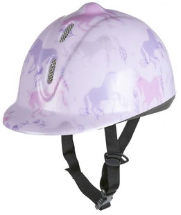 Casco da equitazione modello Blossom per bambina