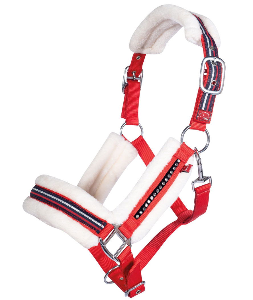 Capezza in nylon con sopratesta e nasalina imbottiti modello Equine Sports - foto 1