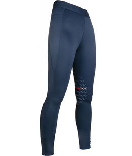 Pantaloni Leggins donna e bambina con grip sulle ginocchia modello Sports