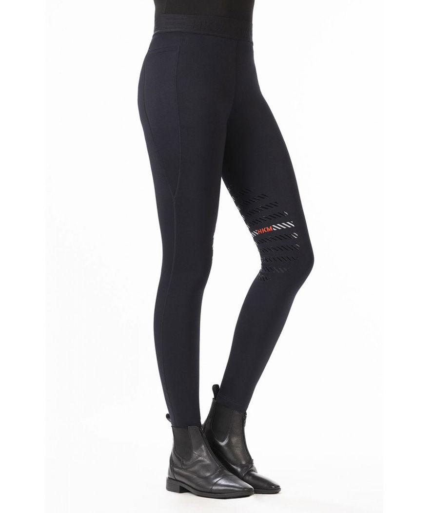 Leggins donna con grip sulle ginocchia modello Sports - foto 3