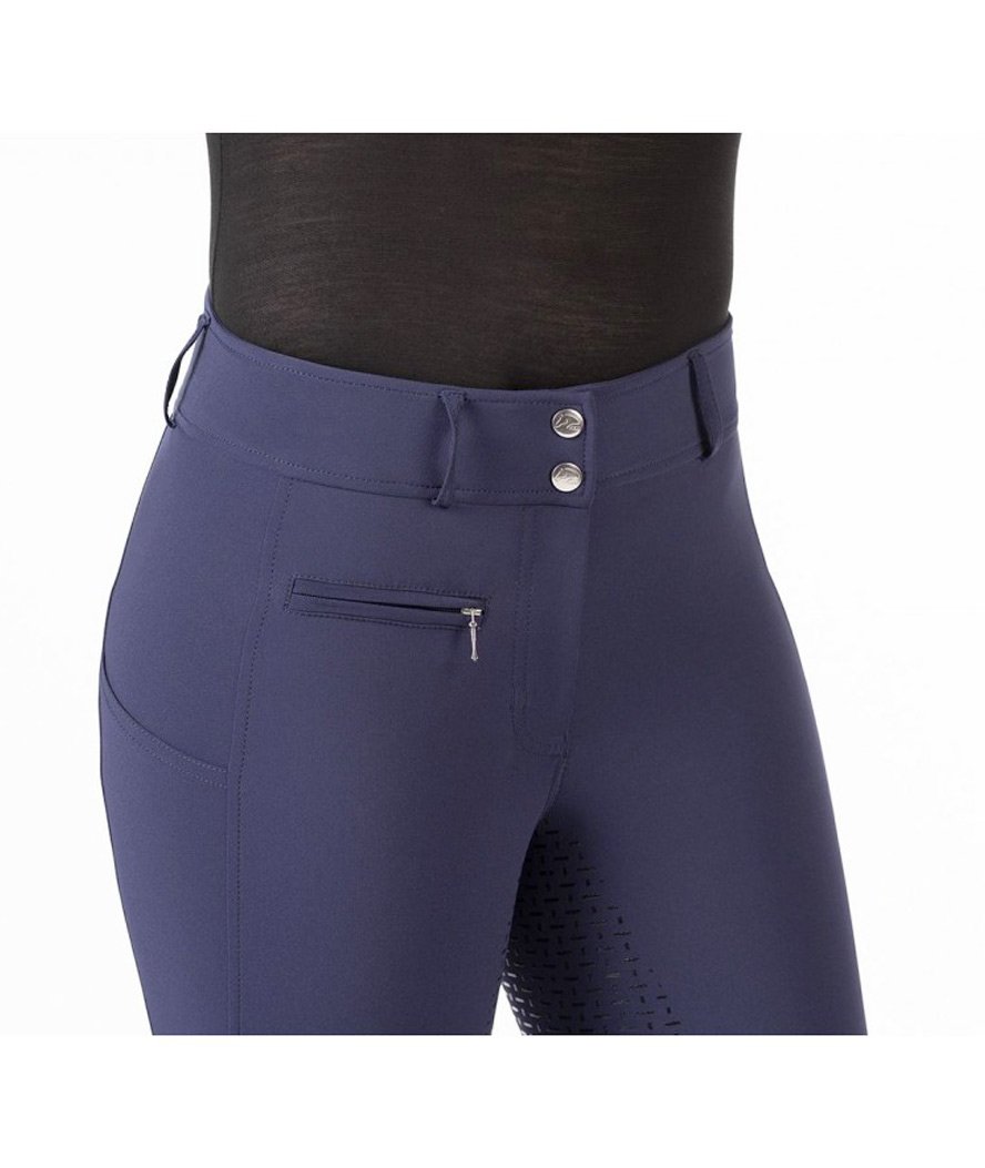 Pantalone da equitazione donna con inserto in silicone totale modello Emma - foto 5