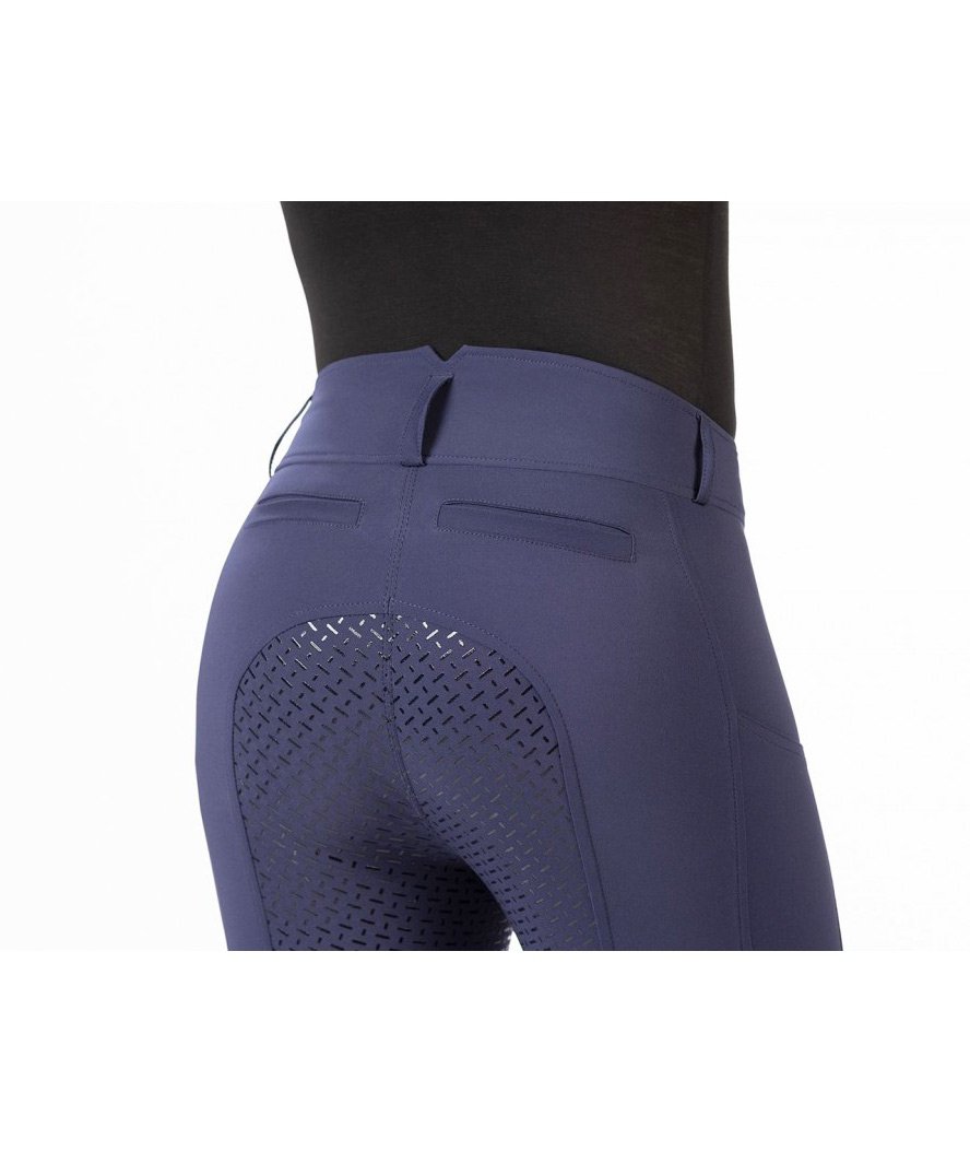 Pantalone da equitazione donna con inserto in silicone totale modello Emma - foto 6