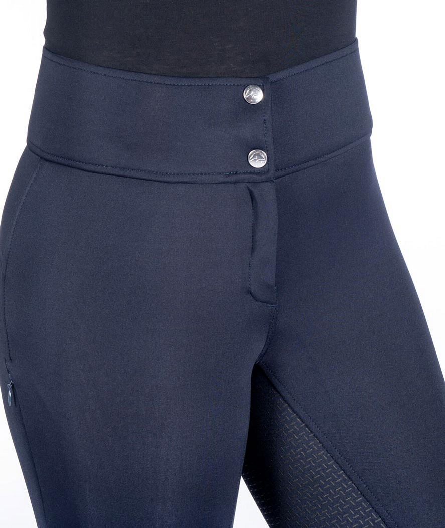 Pantaloni donna con fascia confort in vita e grip totale modello Mila - foto 4