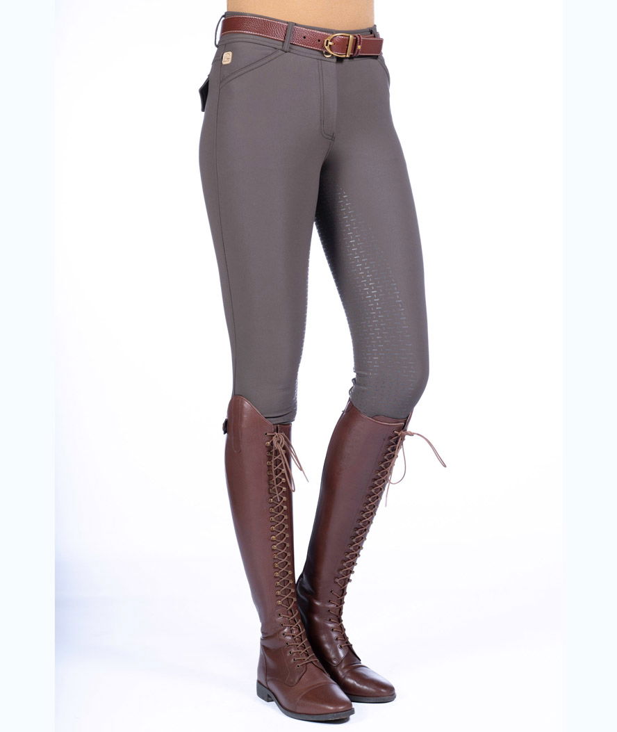 Pantaloni da equitazione donna full grip modello Marrakesh - foto 2