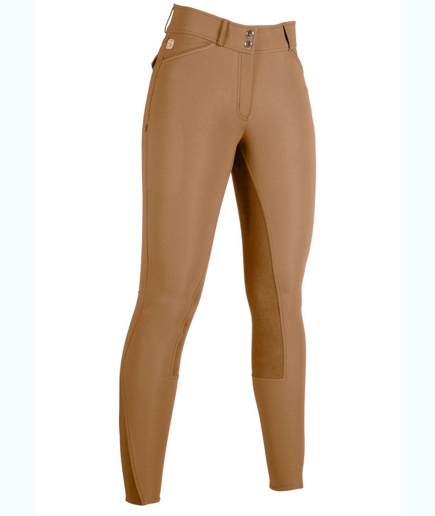Pantaloni da equitazione donna con rinforzo in pelle scamosciata modello Marrakesh - foto 1