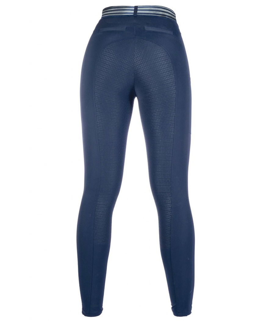 Pantalone da equitazione donna rinforzo in silicone totale modello Pull on - foto 1