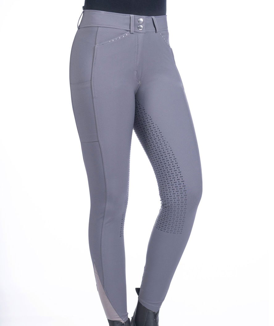 Pantalone da equitazione donna con grip totale modello Helene - foto 13