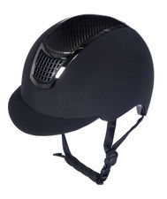 Casco da equitazione modello Carbon Professionel con imbottitura interna intercambiabile