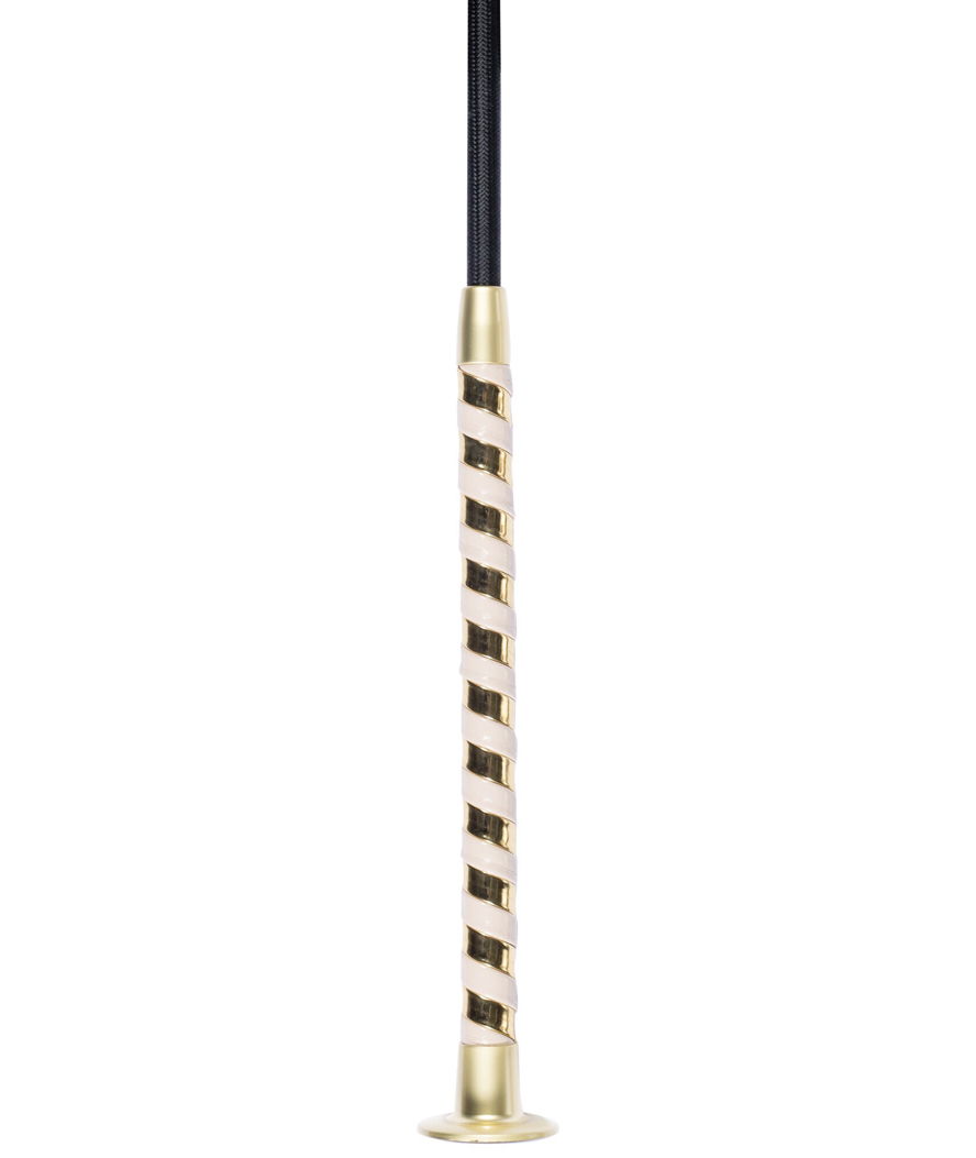 Frustino da dressage con manico in similpelle modello Marrakesh