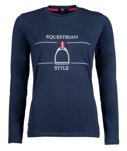 Maglietta a manica lunga modello Equine Sports