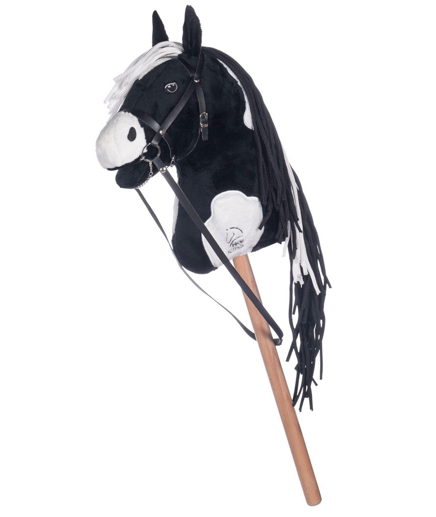 Cavallino giocattolo Hobby Horse HKM con testa peluche e bastone in varie razze - foto 5