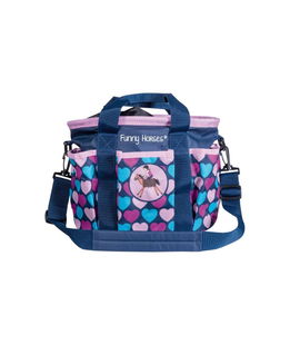 Borsa pulizia -Funny Horses Hearts-