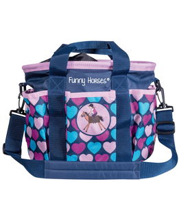 Borsa pulizia -Funny Horses Hearts-