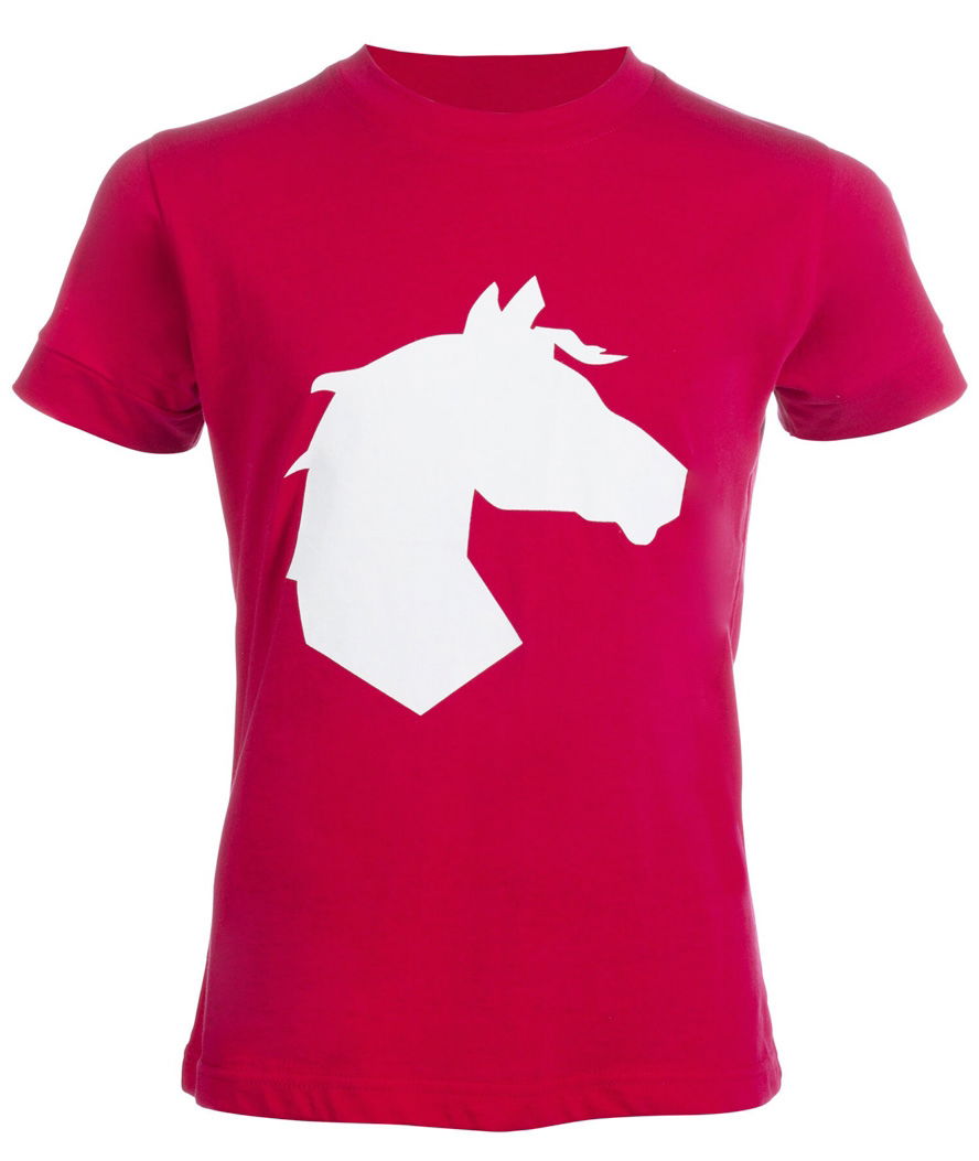 T-shirt bambina da equitazione con testa di cavallo modello Bibi & Tina