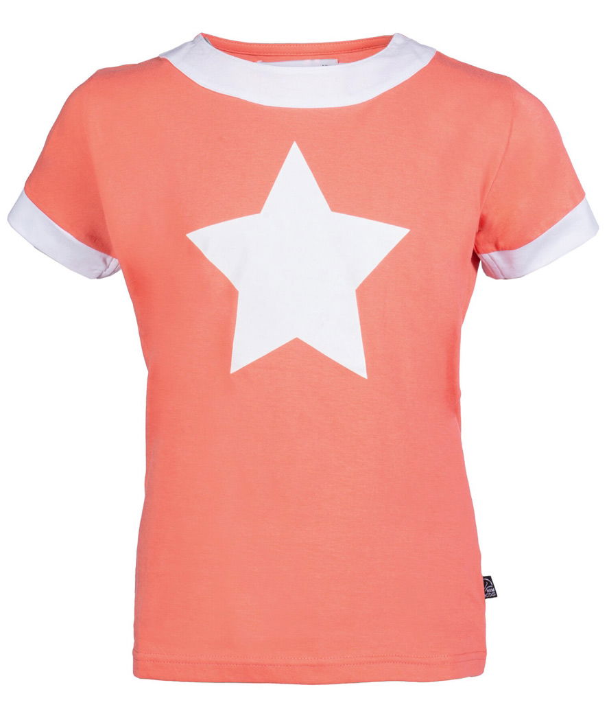 T-shirt bambina da equitazione con stella modello Bibi & Tina