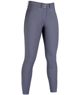Pantaloni da equitazione donna Helene silicone al ginocchio