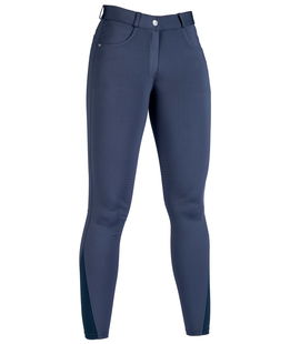 Pantaloni da equitazione donna Luna silicone al ginocchio