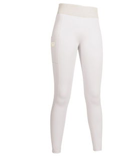 Leggins equitazione con silicone totale interno gamba e fascia alta in vita modello Lavender Bay