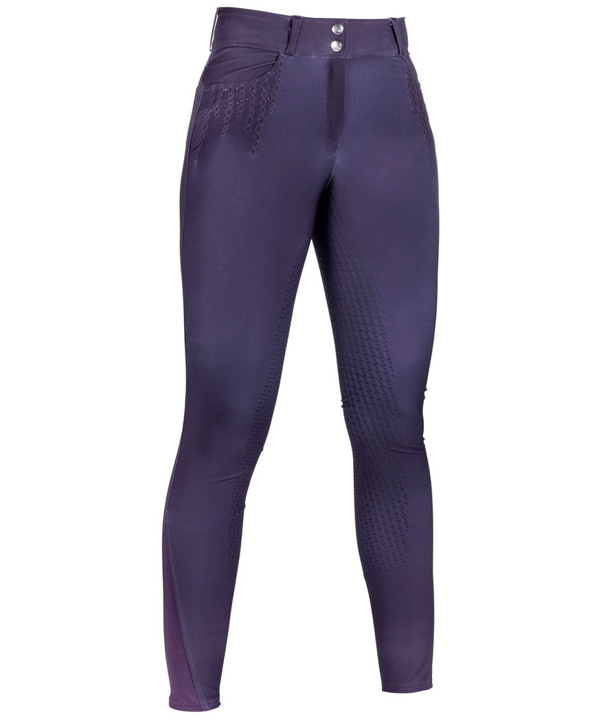 Pantalone da equitazione donna con grip totale modello Lavender Bay - foto 2