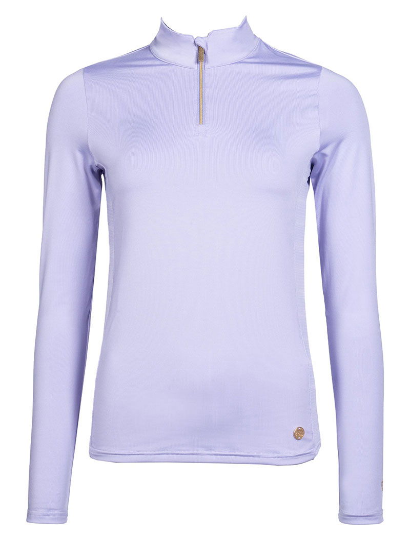 Maglietta tecnica donna a manica lunga leggera e traspirante modello Lavender Bay