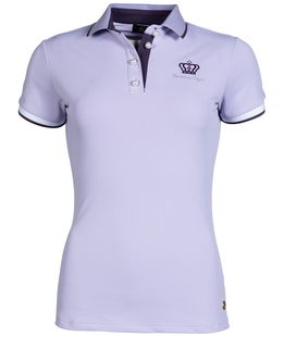 Polo donna da equitazione manica corta modello Lavender Bay