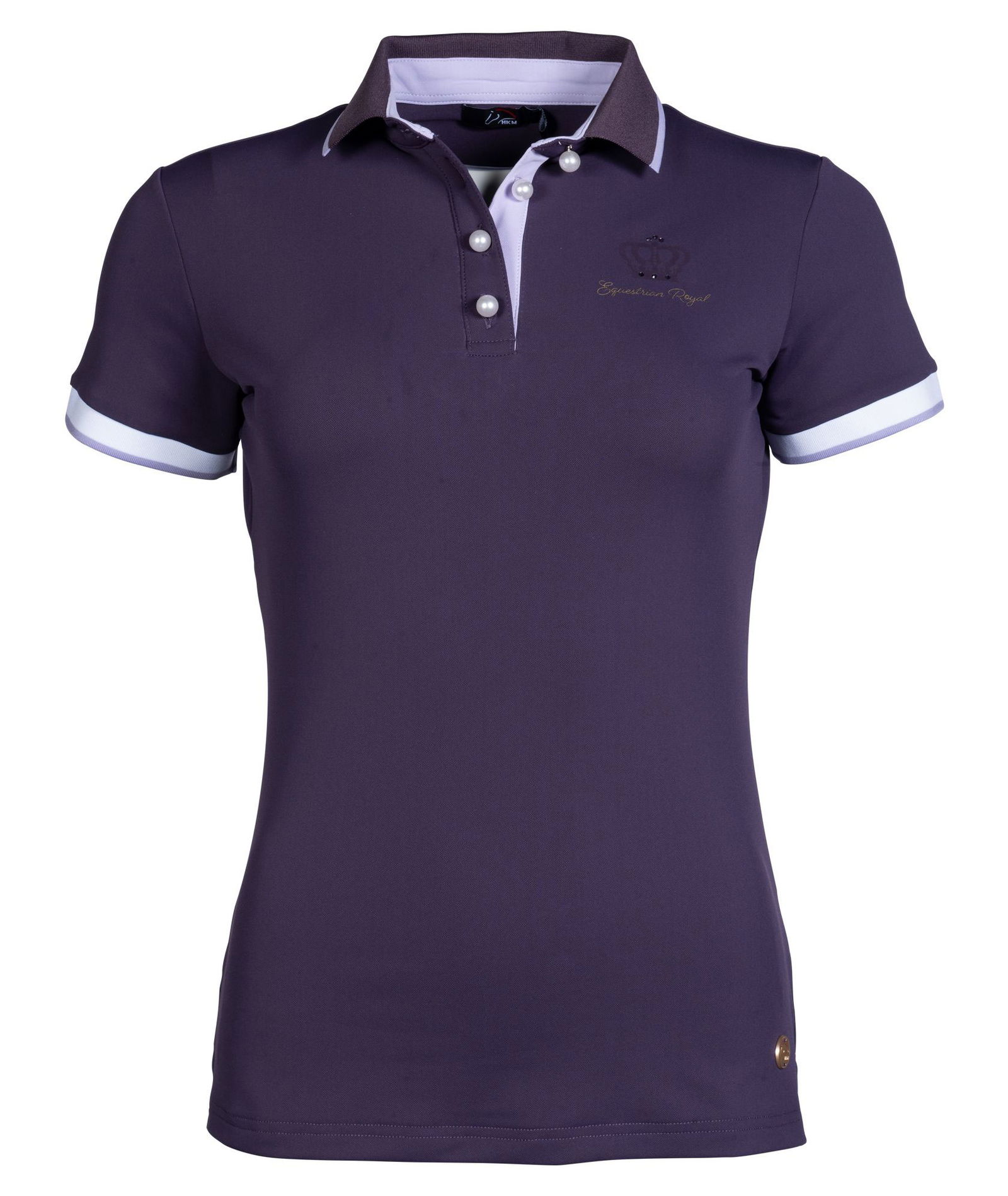 Polo donna da equitazione manica corta modello Lavender Bay - foto 1