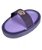 Striglia in gomma con pratico passamano in nylon modello Lavender Bay