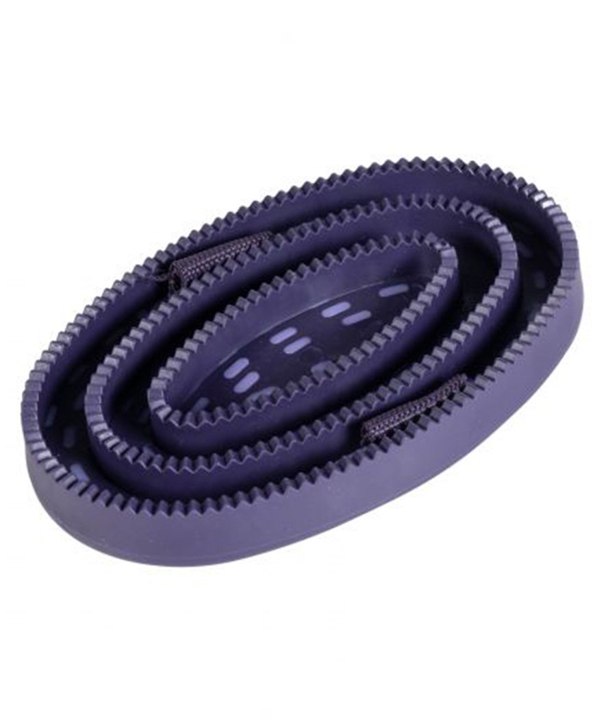 Striglia in gomma con pratico passamano in nylon modello Lavender Bay - foto 1