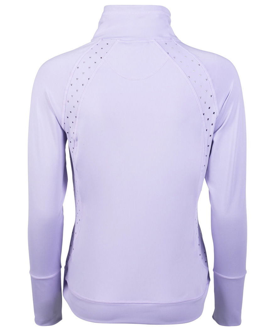 Giacca traspirante da equitazione donna con zip e tasche modello Lavender bay - foto 1