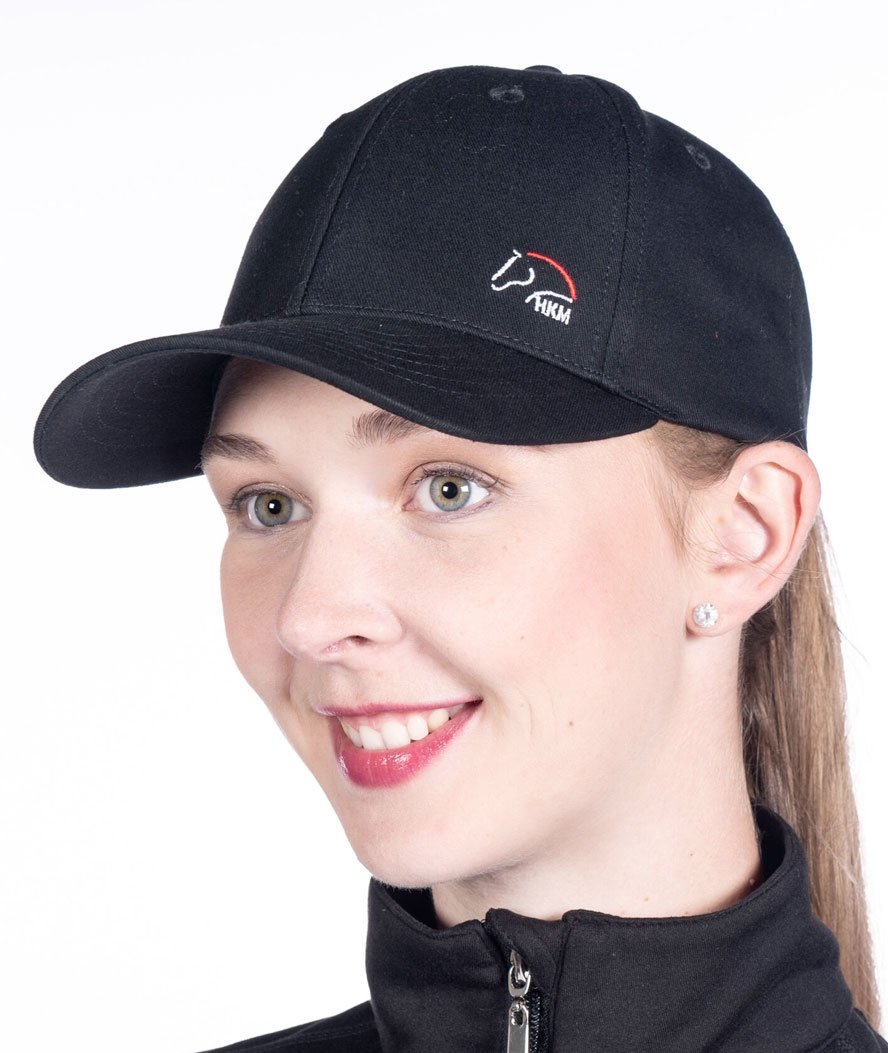 Cappello rigido regolabile con visiera curva modello HKM