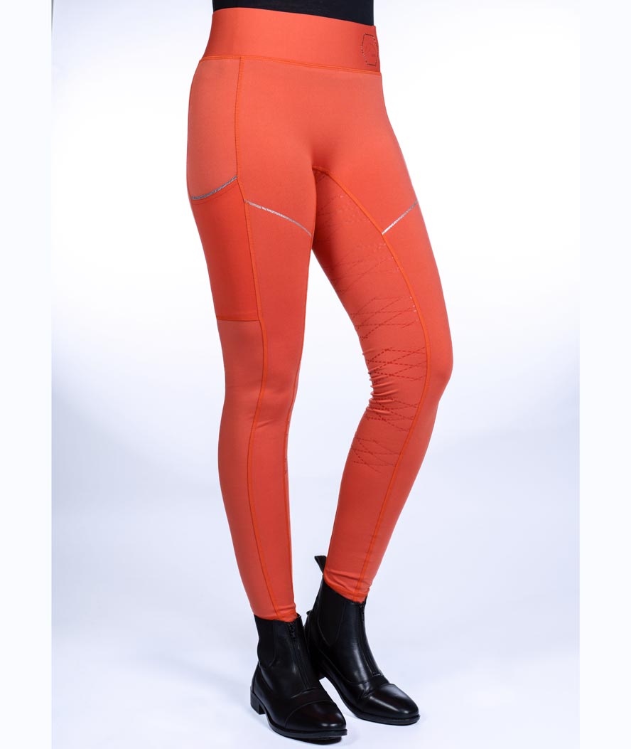 Leggins equitazione donna con grip totale e tasca laterale modello Savona - foto 2