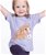 Maglietta equitazione bambina a manica corta con criniera applicata modello Lola - foto 1