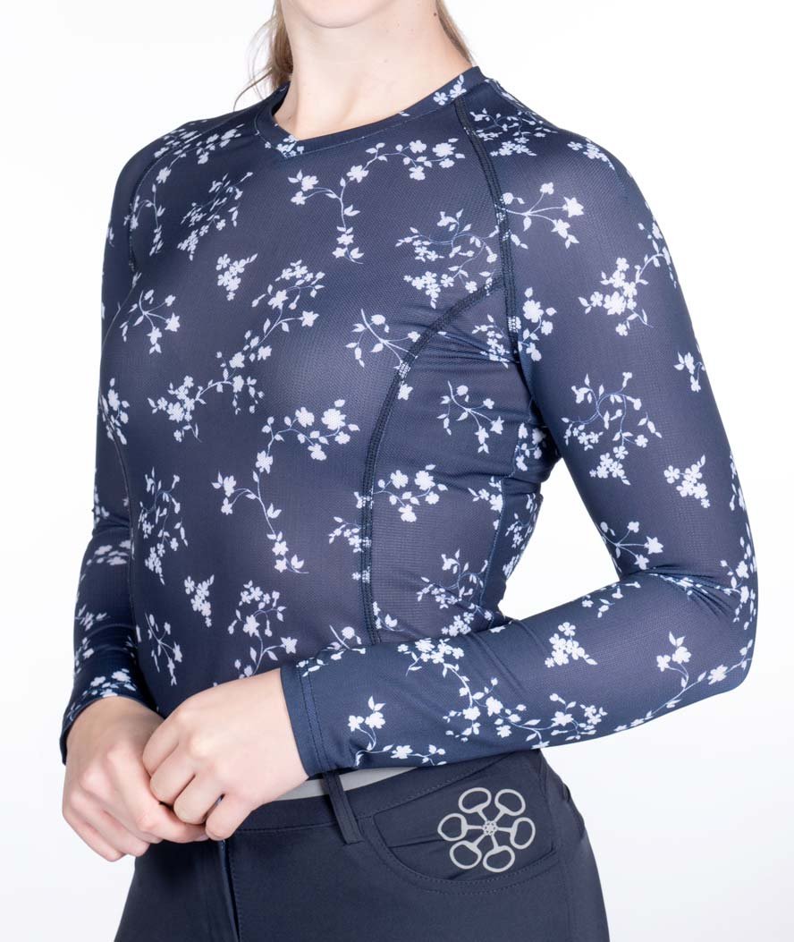 Maglietta tecnica a manica lunga traspirante estiva da donna modello Bloomsbury - foto 2