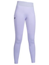 Leggins equitazione con silicone interno ginocchia e fascia alta in vita modello Lavender Bay