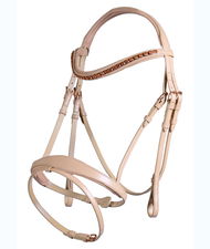Testiera con redini in stoffa modello Rosegold Elegant