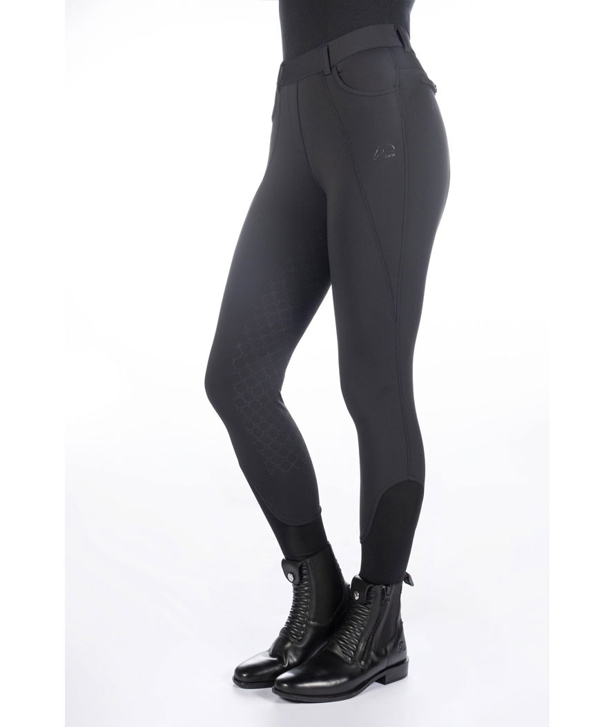 Leggings da donna per equitazione modello Rosewood con silicone totale - foto 5