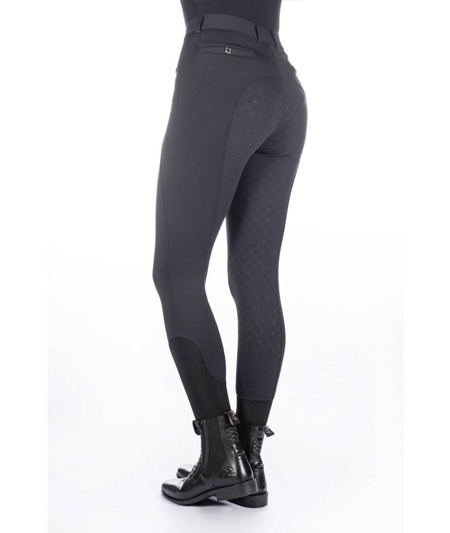 Leggings da donna per equitazione modello Rosewood con silicone totale - foto 6